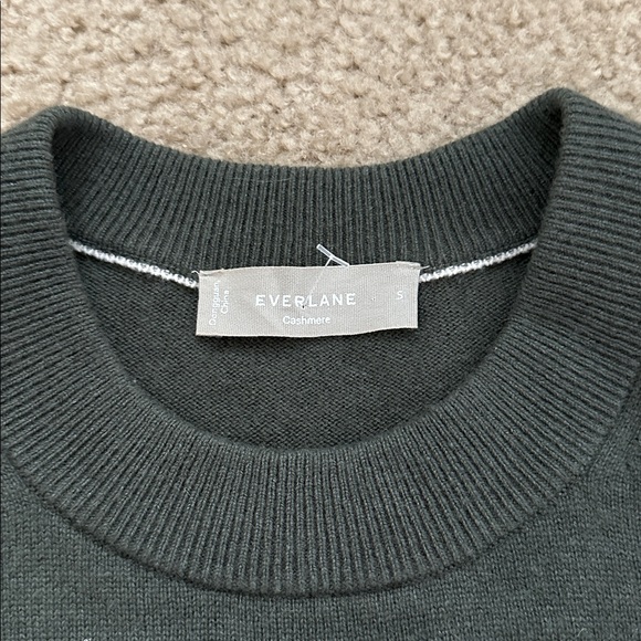Everlane Cashmere Sweater - Green - Picture 5 of 7